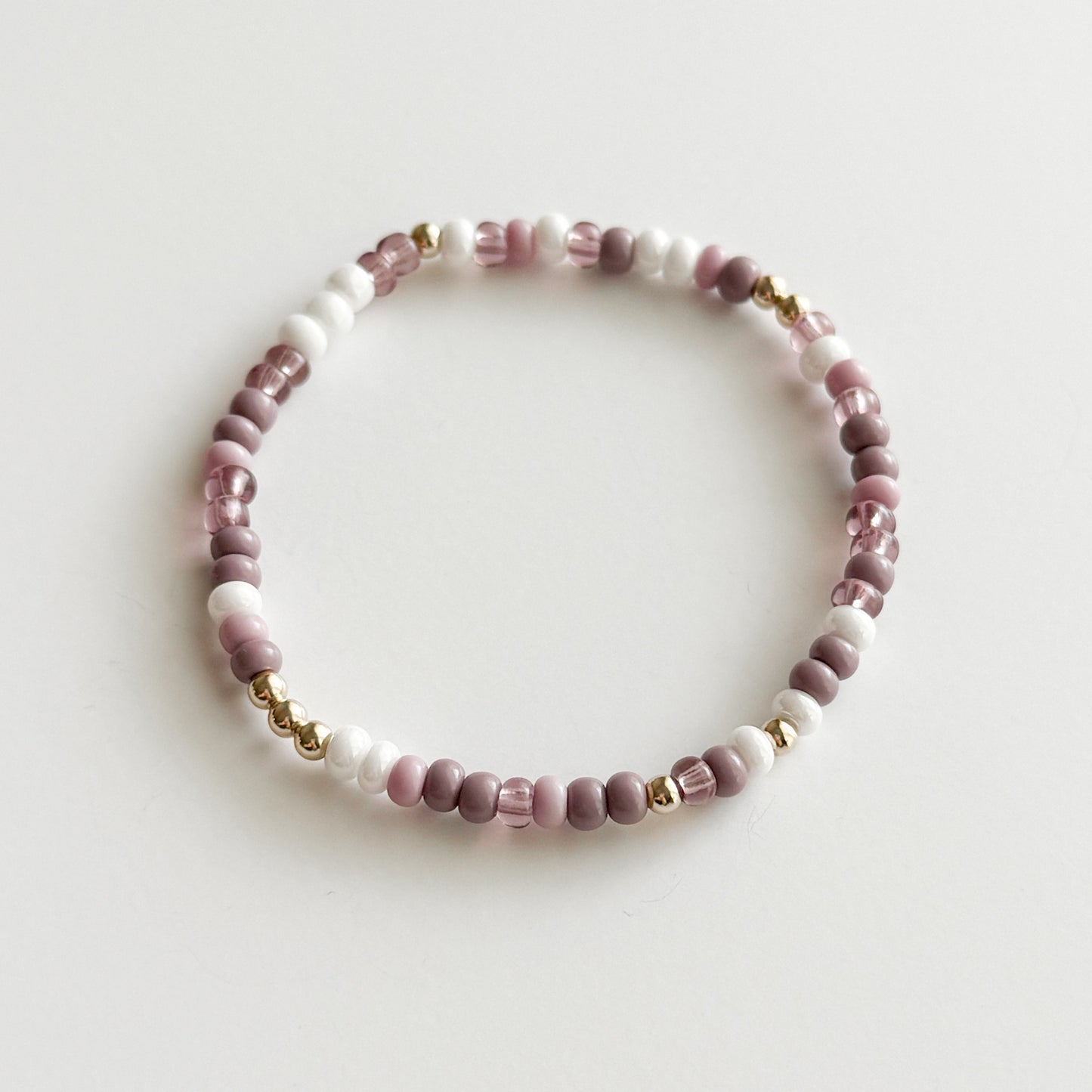 Lavender Haze Gold Confetti Bracelet