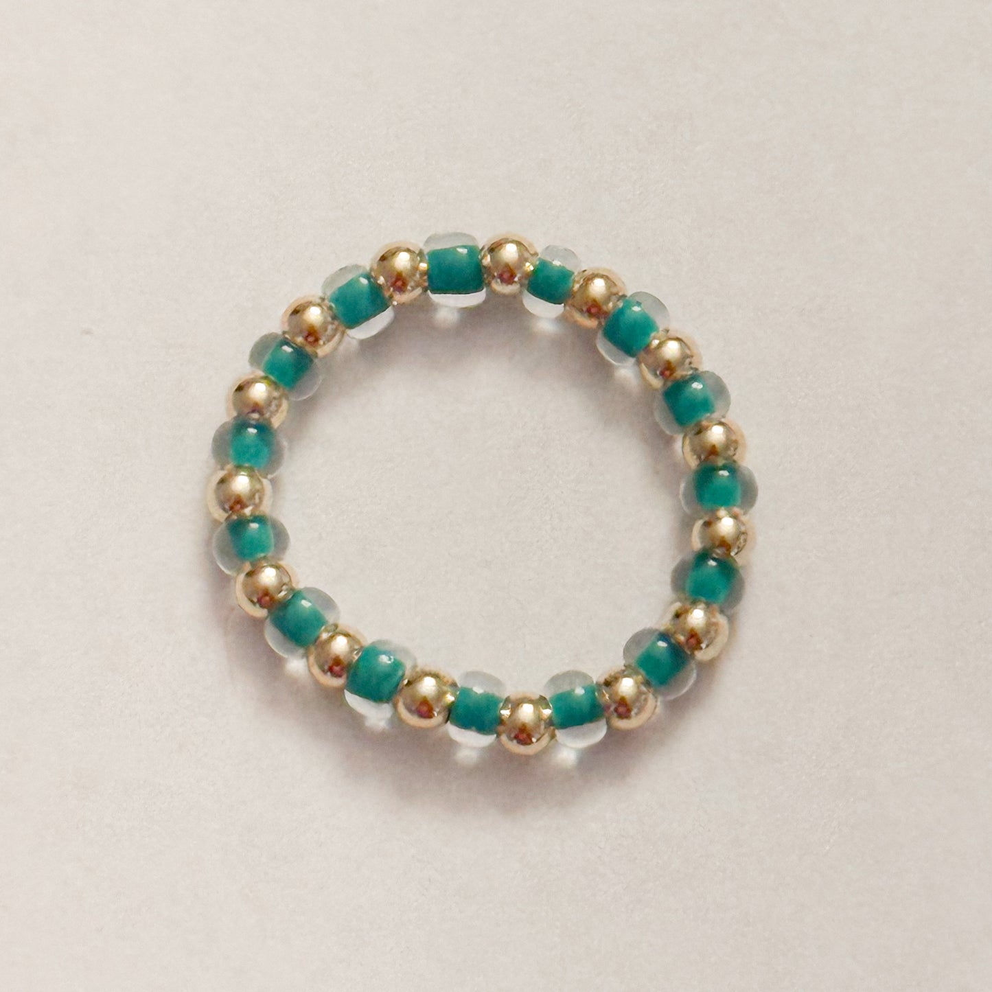 Green Summer Days Ring