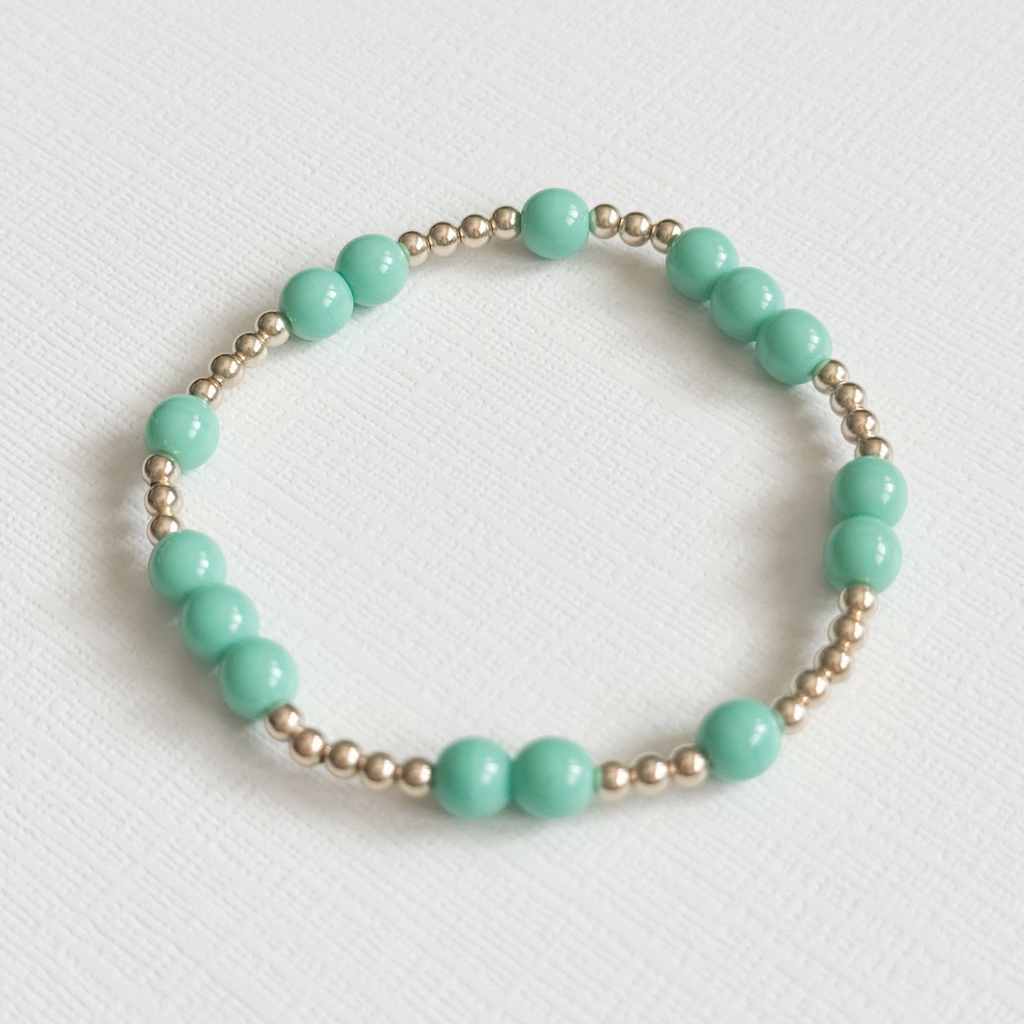 Turquoise Chelsea Bracelet in Gold