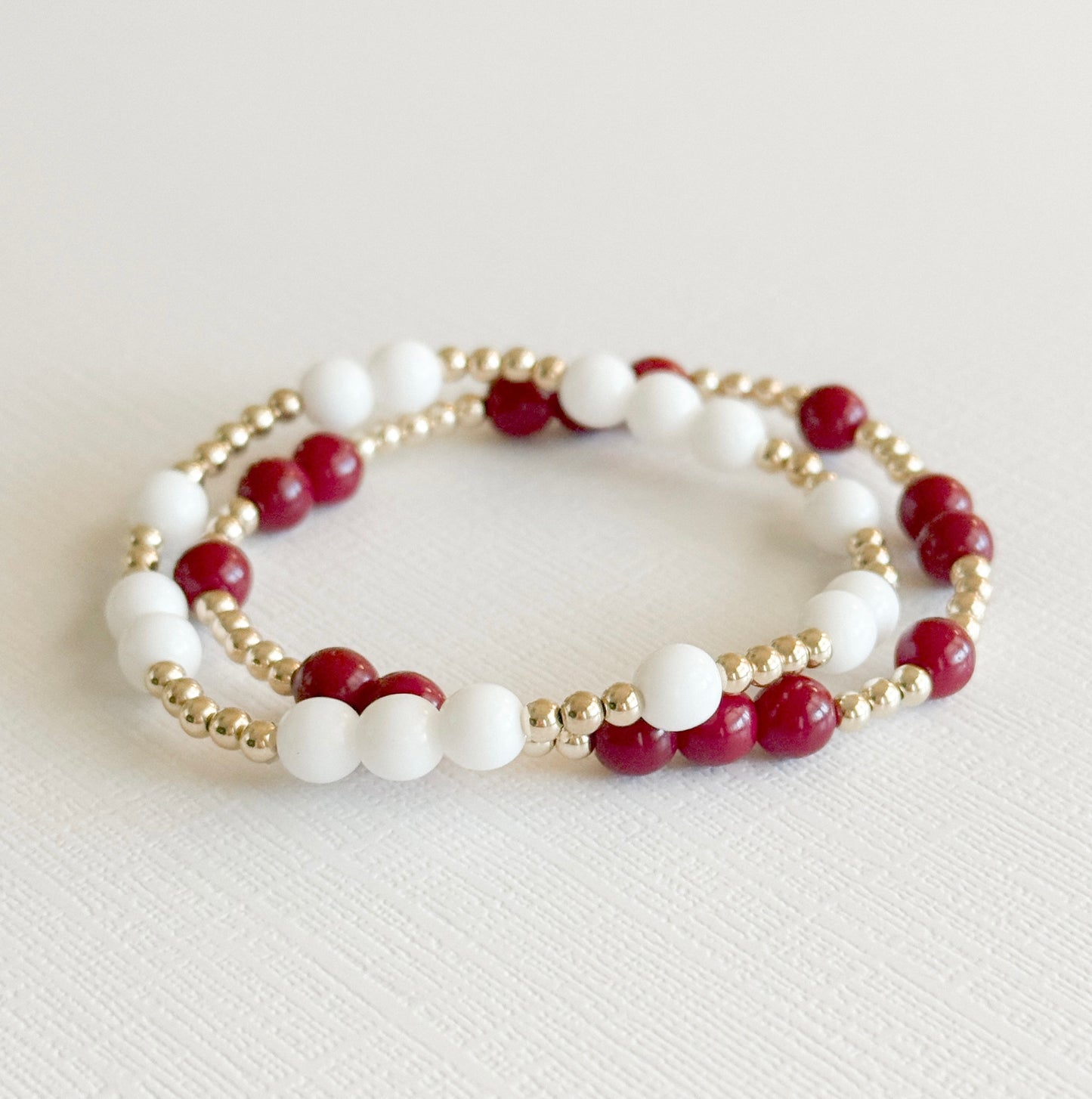 Dark Red Chelsea Bracelet