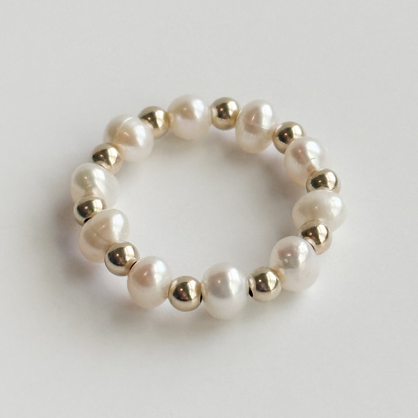 Freshwater Pearl Gold Ring