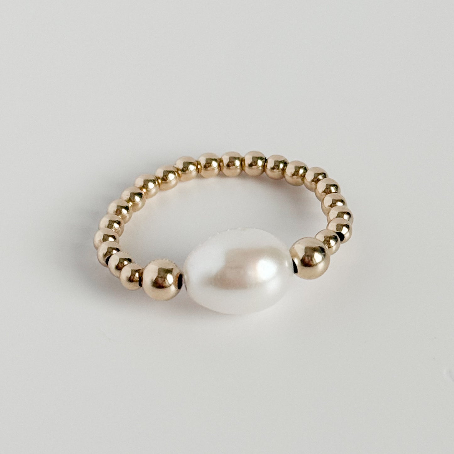 Becca Pearl Gold Ring