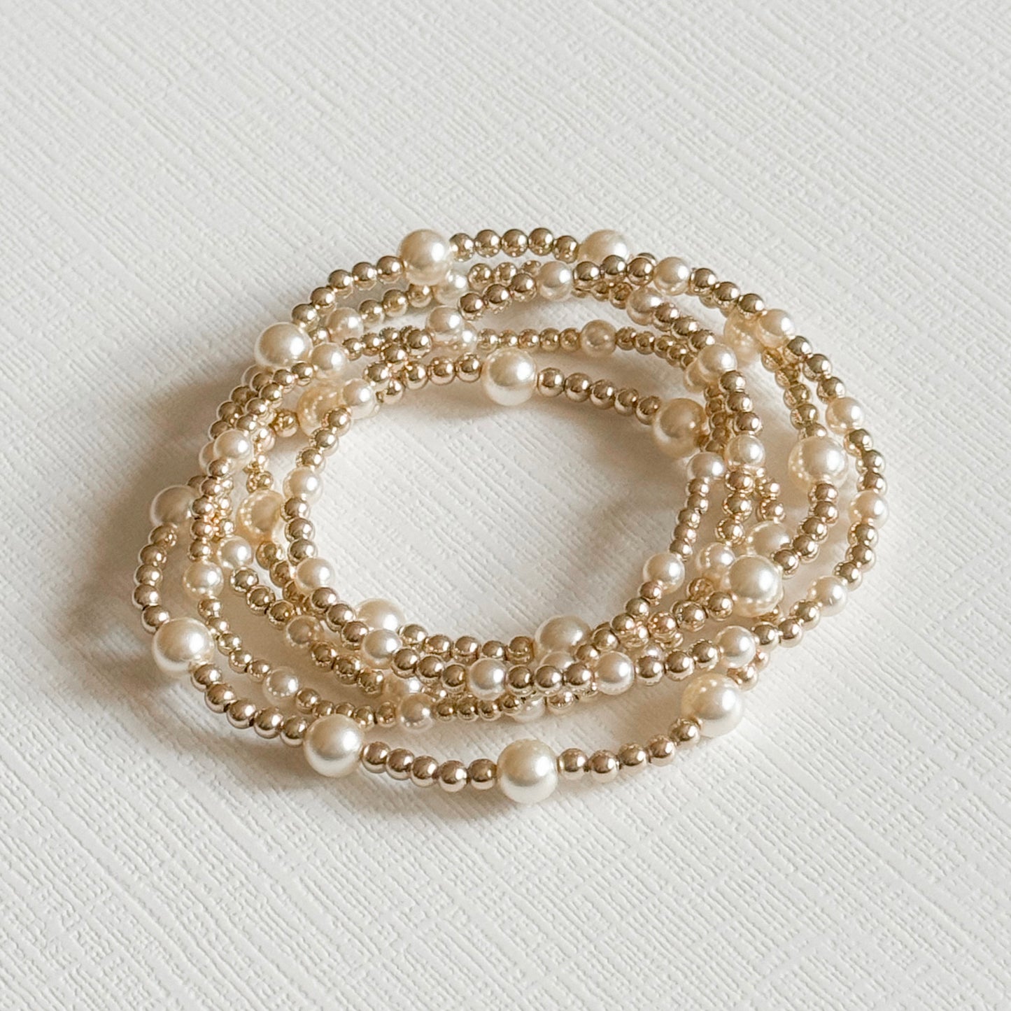 Emma Pearl & Gold Bracelet