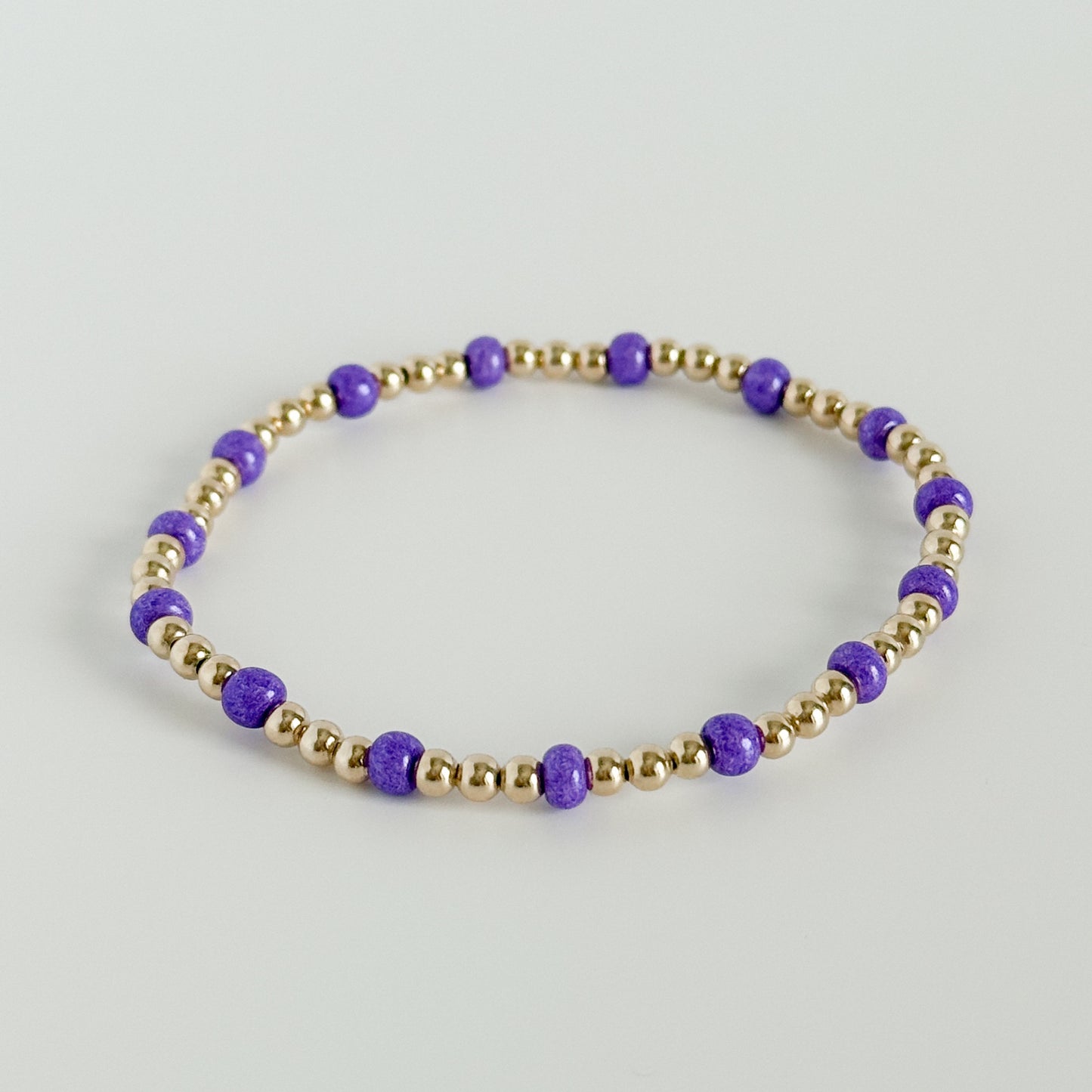 Purple Gameday Bracelet