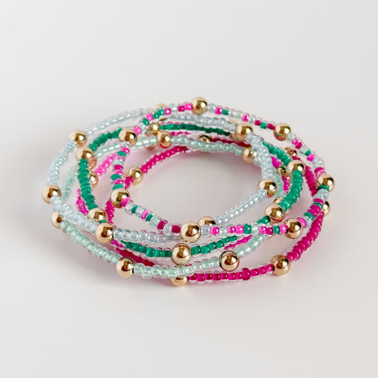 Fall Confetti Abby Bracelet