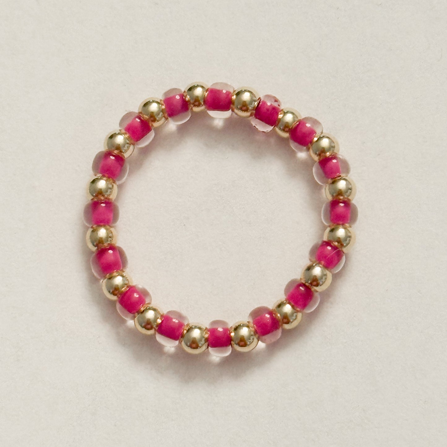 Magenta Summer Days Ring