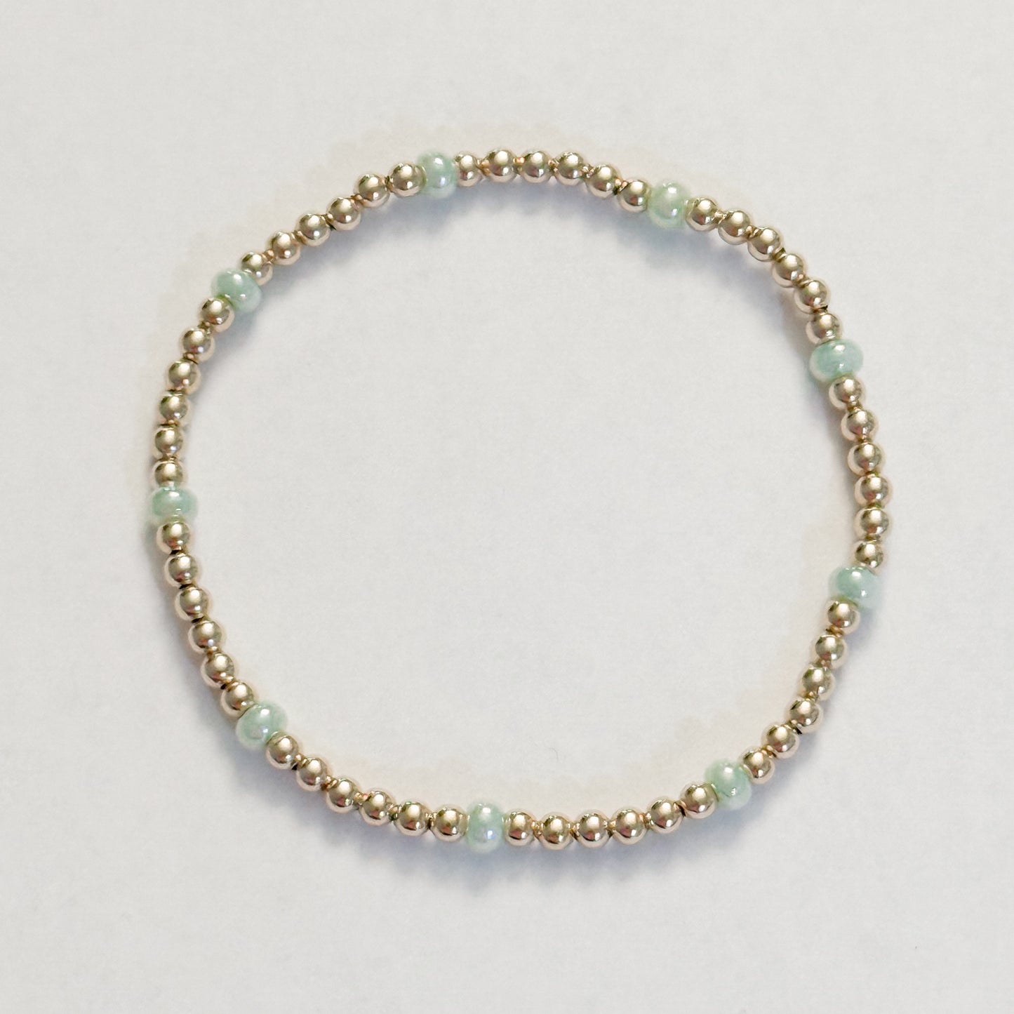 Pastel Green Penelope Bracelet