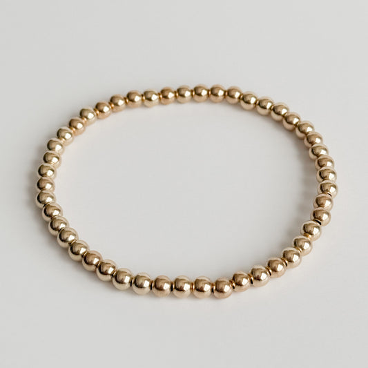 4mm Gold Bracelet