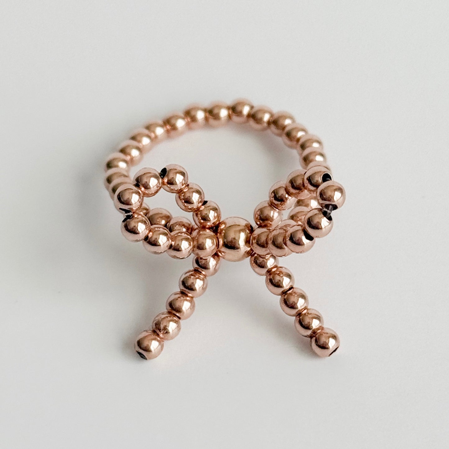 Bow Rose Gold Ring