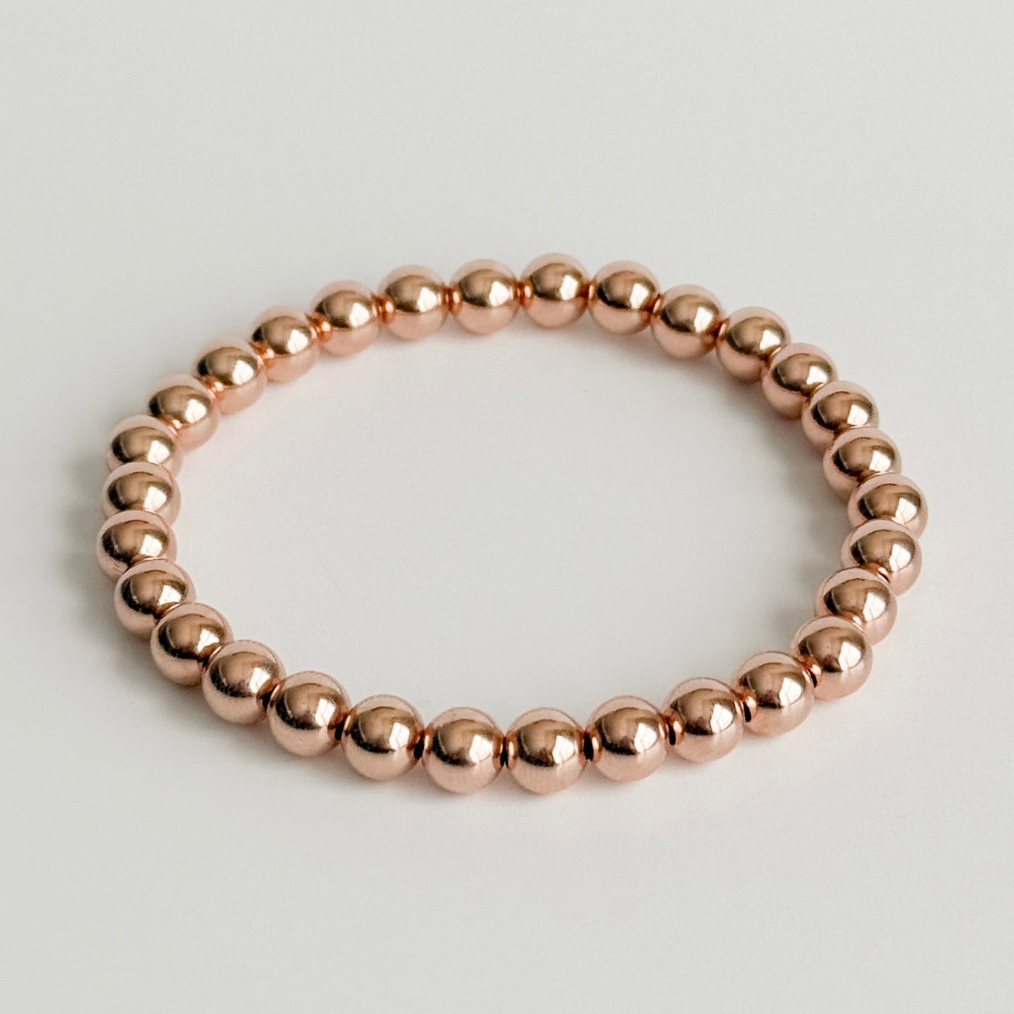 6mm Rose Gold Bracelet