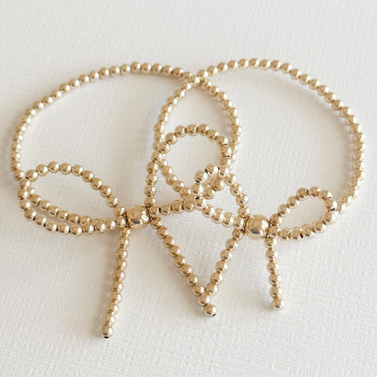 Mini Bow Gold Bracelet