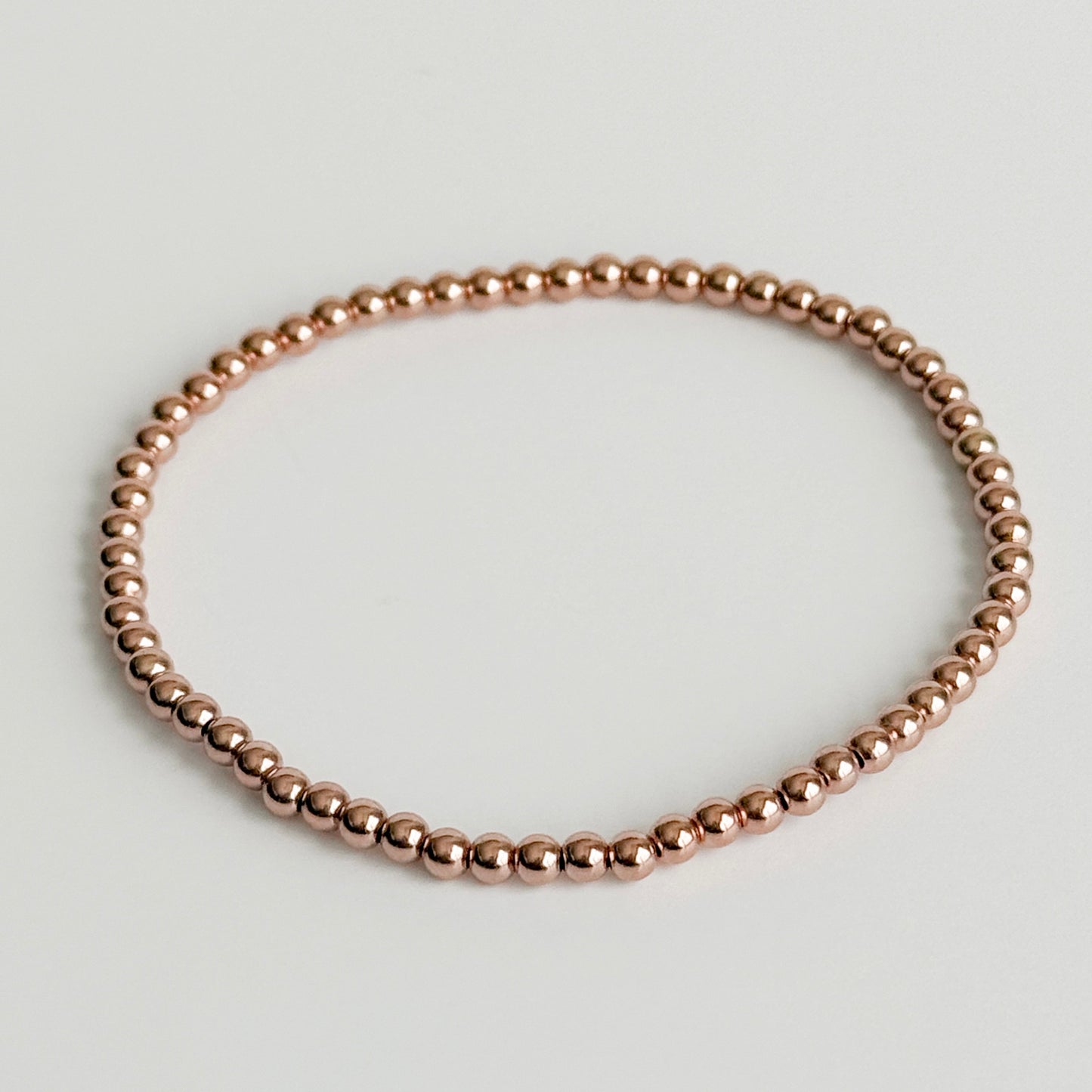 3mm Rose Gold Bracelet