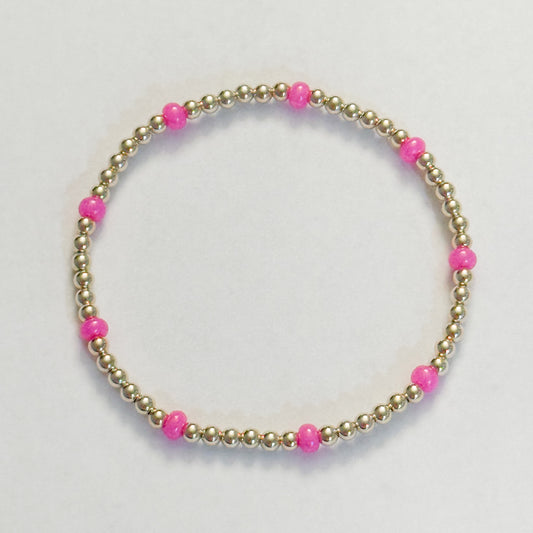 Hot Pink Penelope Bracelet
