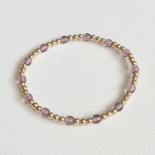 Brielle Bracelet in Light Lavender