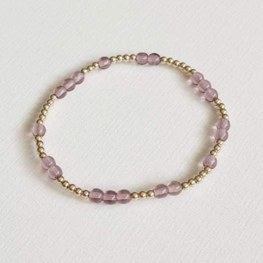 Chelsea Bracelet in Light Lavender