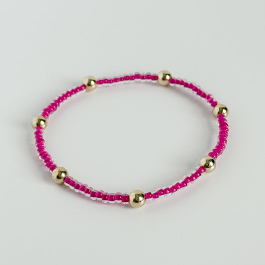 Magenta Abby Bracelet