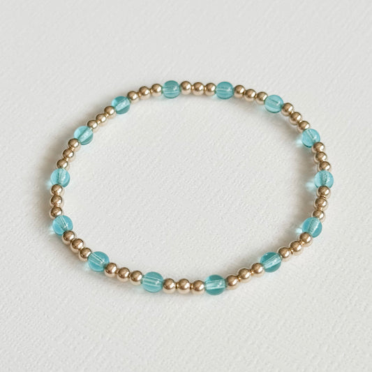 Brielle Bracelet in Aqua