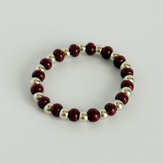 Maroon Lilli Ring