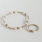 Esme Belle & Pearl Gold Bracelet