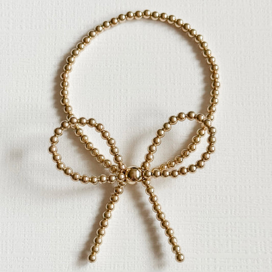 Bow Gold Bracelet