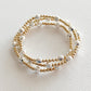 Mirrorball & Gold Emma Bracelet