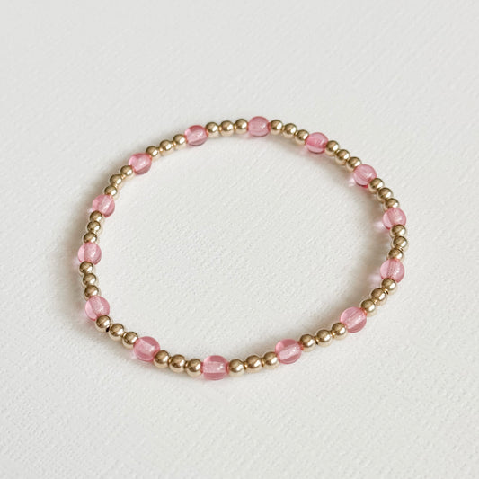 Brielle Bracelet in Pink