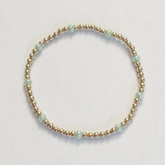Pastel Green Penelope Bracelet