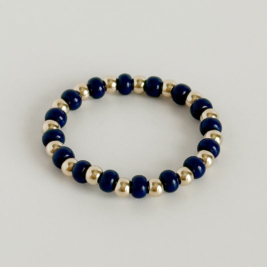Navy Blue Lilli Ring