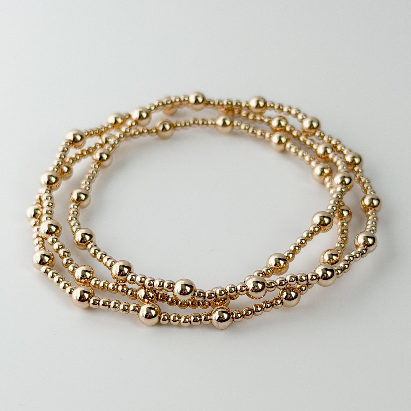 Ida Gold Bracelet Set of 3