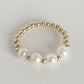 Hailey Gold & Pearl Ring