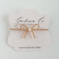 Mini Bow Gold & Pearl Bracelet